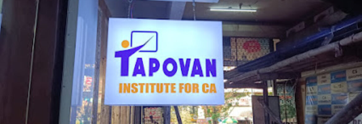 Tapovan Institute For CA – Best CA Classes In Pune | Best CA Foundation, Inter | Coaching Classes In Pune| CA Tutorial Pune