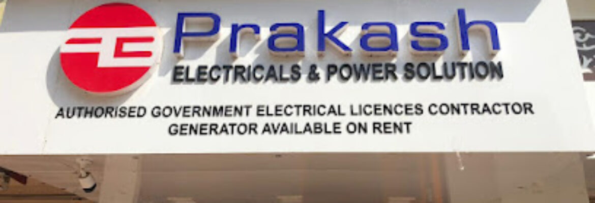 Prakash Electricals and Power Solution | Generator on Rent | Generator on Hire